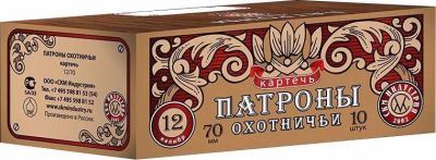 Патрон к.12карт 5,6 СКМ Гусь (36гр)