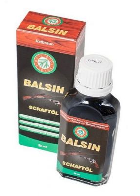 Средство добработки дерева Balsin Schaftol 50ml красно-бурый