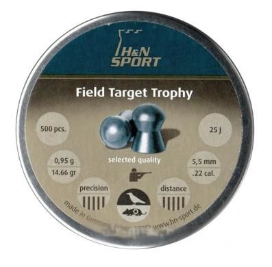 Пульки H&N Field Target Trophy 5.5мм (500шт)