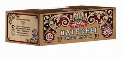 Патрон к.12карт 6,2 СКМ (29гр)