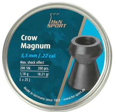 Пульки H&N Crow Magnum 5.5мм (200шт)