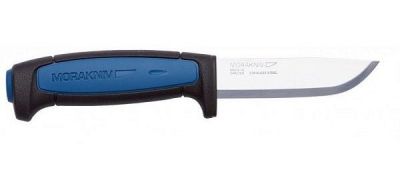 Нож Morakniv Pro S нерж.сталь, рез рук с синей вставкой