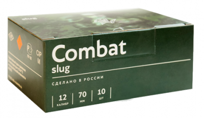 Патрон к.12пуля Главпатрон Комфорт 33гр COMBAT