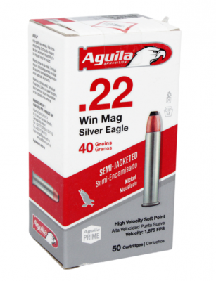 Патрон 22WMR Aguila SP Silver Eagle SP 2,6гр 