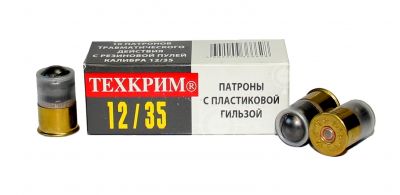 Патрон 12х35 с рез.пулей Техкрим