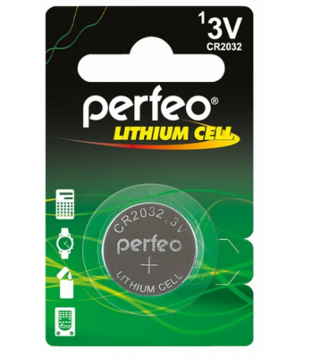 Батарейк CR2032 Perfeo
