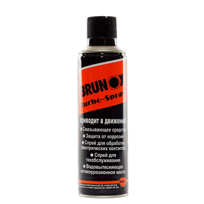 Многофункциональная смазка-проникающая жидкость BRUNOX Turbo-spray 300ml